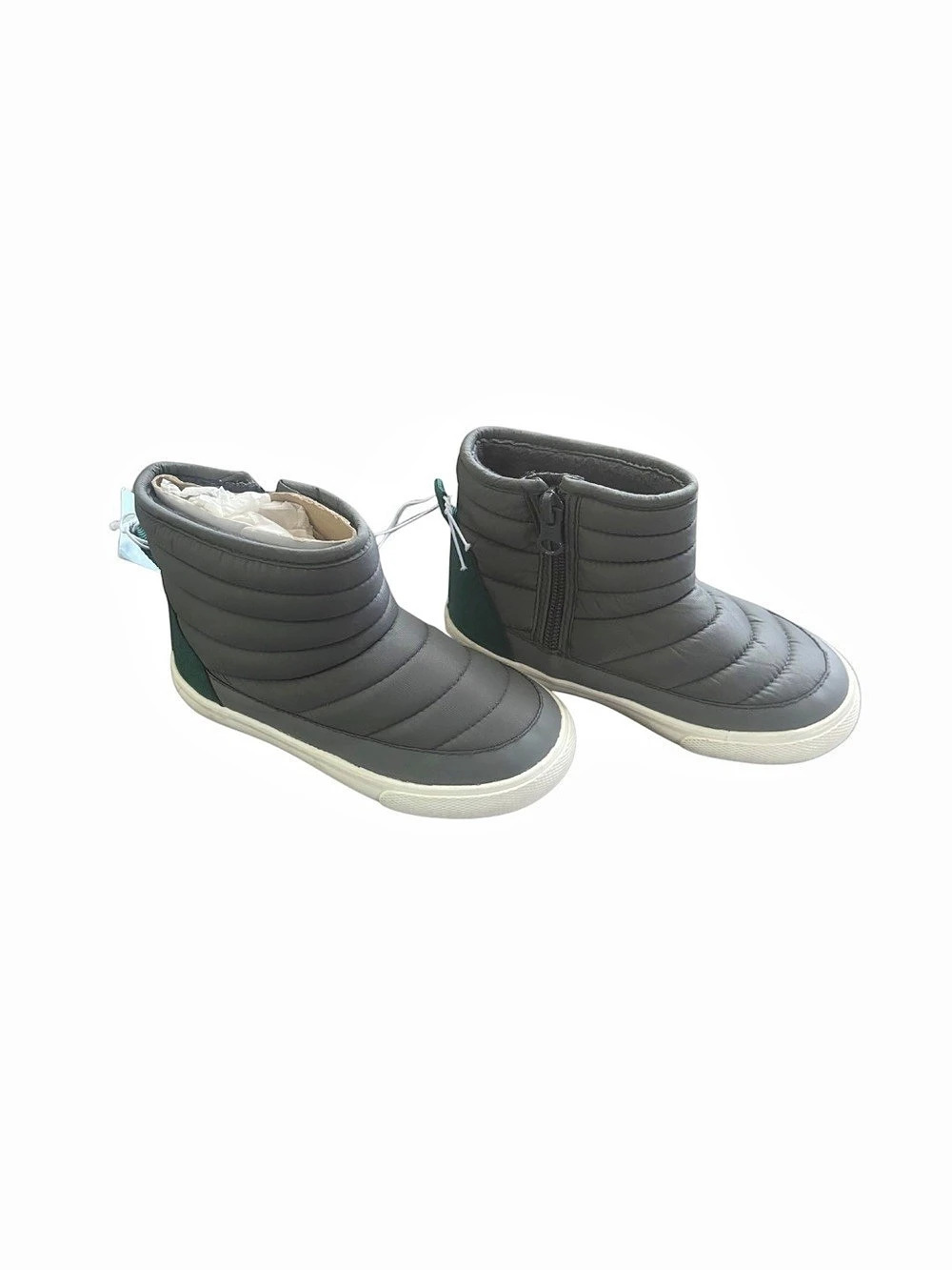 Quilted Black Winter Boots